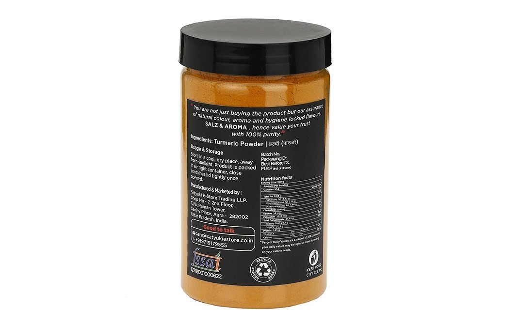 Salz & Aroma Turmeric Powder    Jar  500 grams
